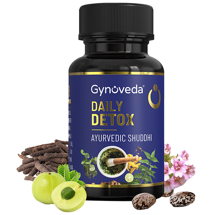 Gynoveda Daily Detox Ayurvedic Tablet (60 Each)
