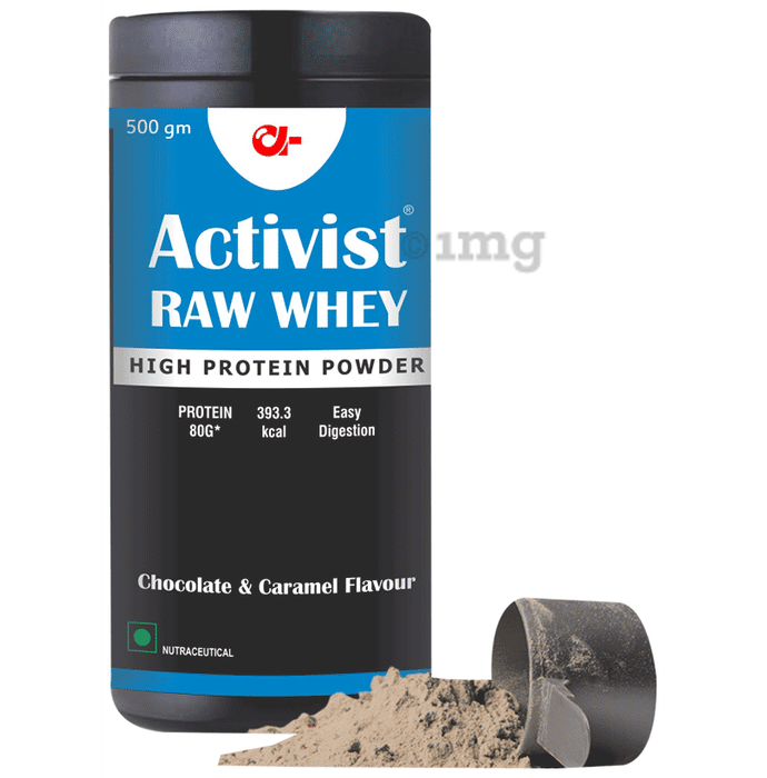 Activist Raw Whey High Protein Powder Chocolate & Caramel