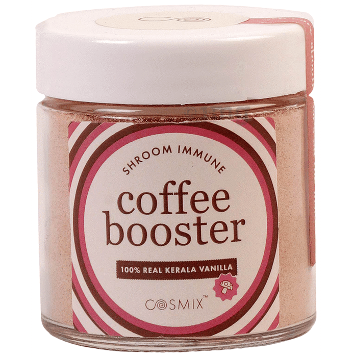 Cosmix Shroom Immune Coffee Booster Powder 100% Real Kerala Vanilla