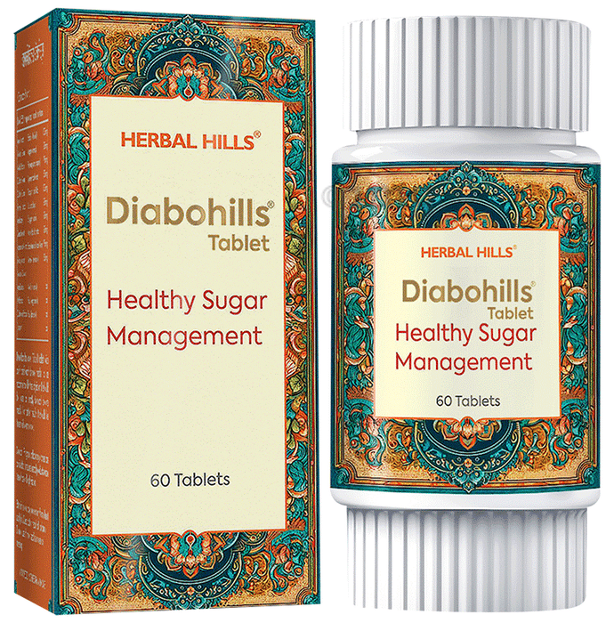 Herbal Hills Diabohills Sugar Management Tablet