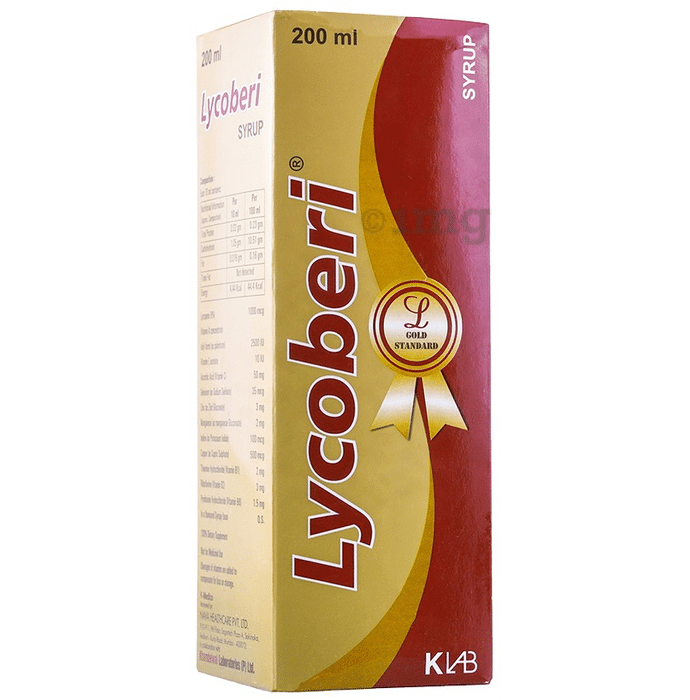 Lycoberi Multivitamin and Multimineral Syrup
