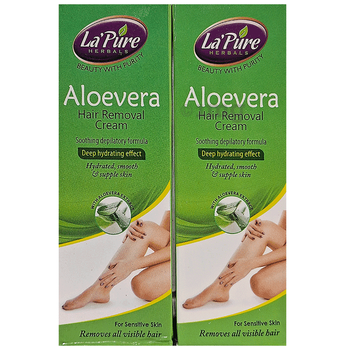 Wings Aloevera Hair Removal Cream (50gm Each)
