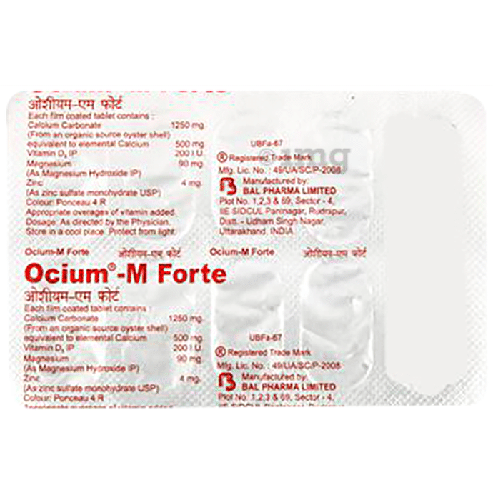 Ocium  M Forte Tablet