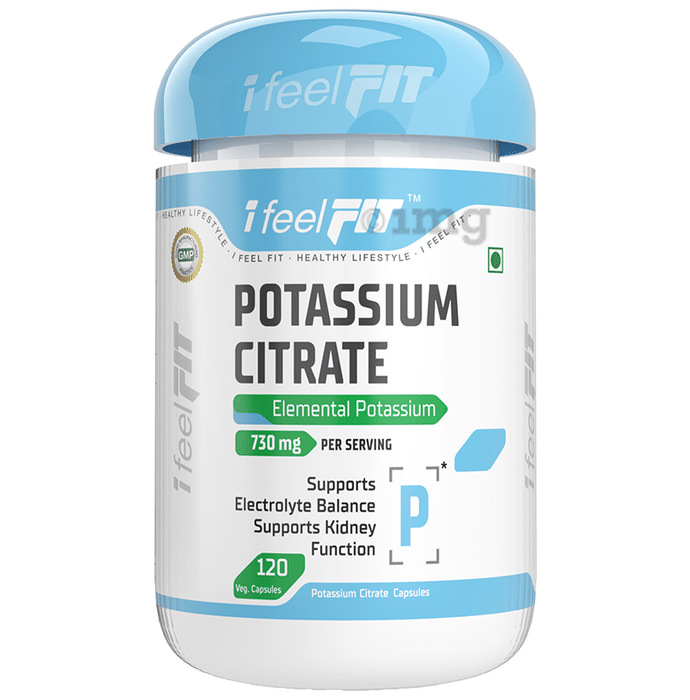 iFeelFIT Potassium Citrate 730mg Veg Capsule