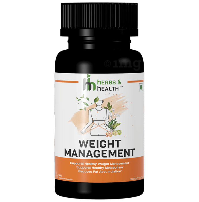 Herbs & Health Weight Management Vegetarian Capsule