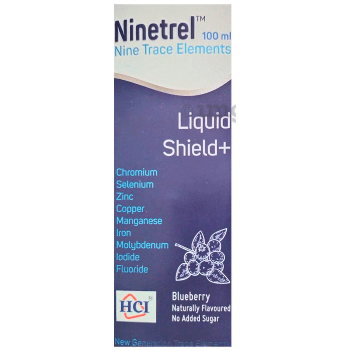 Ninetrel Shield + Liquid Blueberry Sugar Free