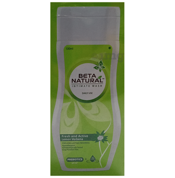 Beta Natural Intimate Wash Lemon Verbena