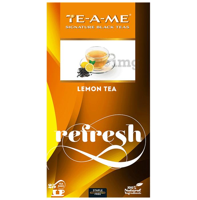 TE-A-ME Signature Black Tea (2gm Each) Lemon Refresh
