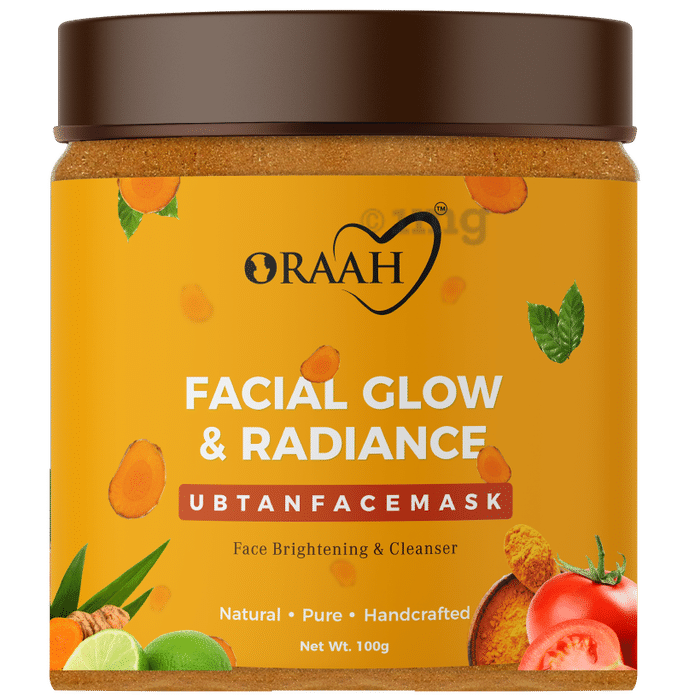 Oraah Facial Glow & Radiance Ubtan Face Mask