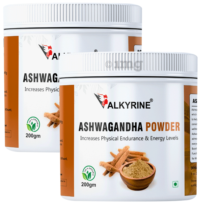 Valkyrine Ashwagandha Powder (200gm Each)