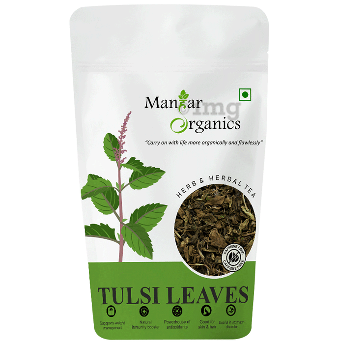 ManHar Organics Tulsi   Leaves