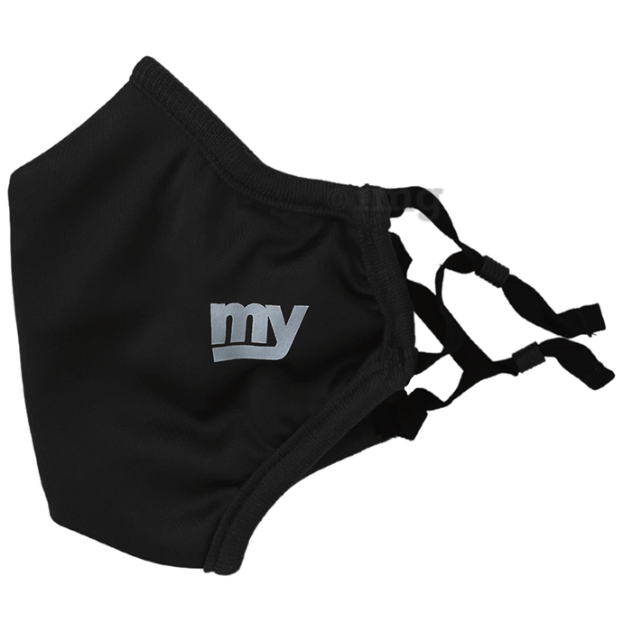 MY Mask Series 1 Antiviral Mask XL Black