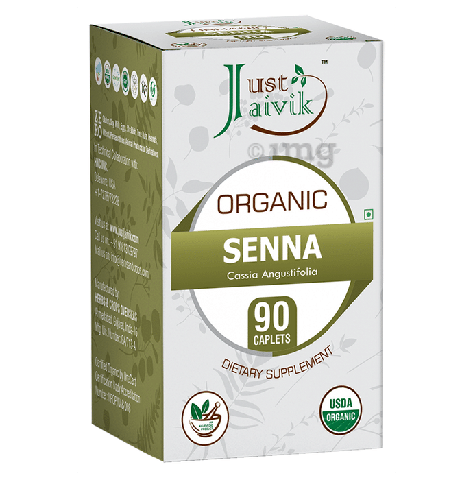 Just Jaivik Organic Senna Caplet