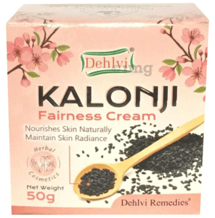 Dehlvi Kalonji Fairness Cream (50gm Each)