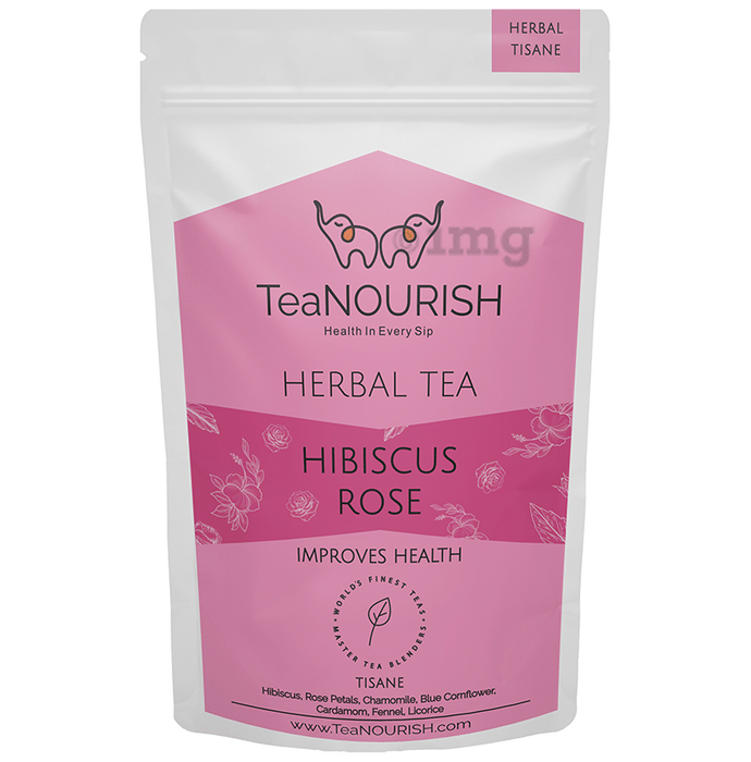 TeaNourish Herbal Tea Hibiscus Rose