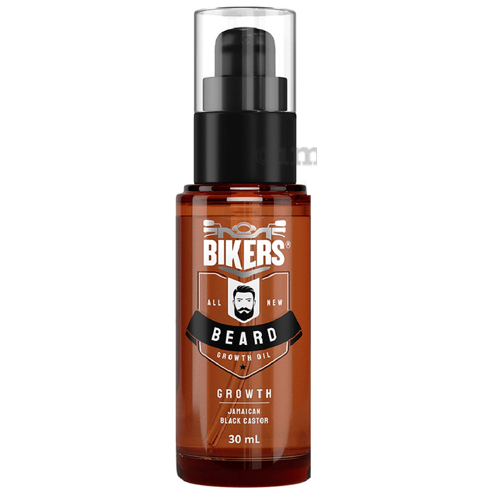 Bikers All New Beard Growth Oil Jamaican Black