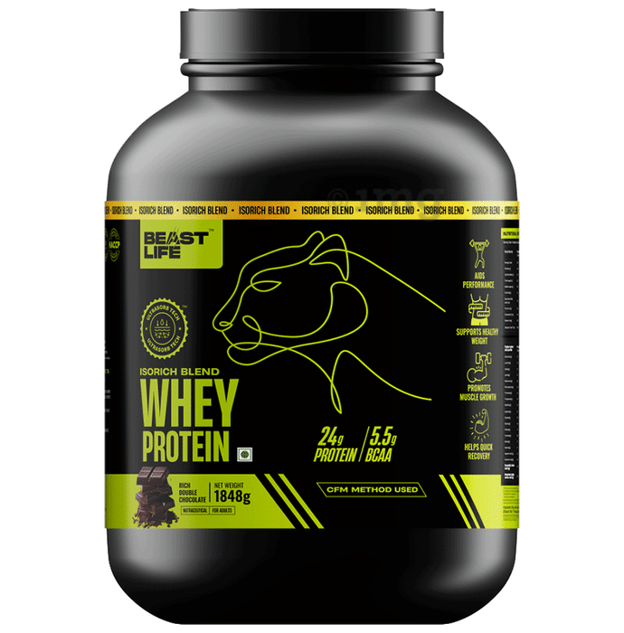BeastLife Isorich Blend Whey Protein Powder Double Rich Chocolate