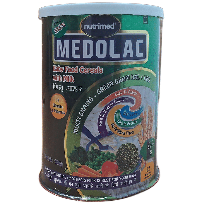 MultiGrains Green Dal And Veg Mix Baby Cereal | After 6 months