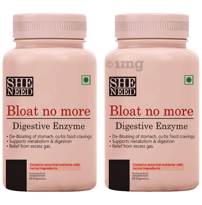 SheNeed Bloat No More Capsule (60 Each)