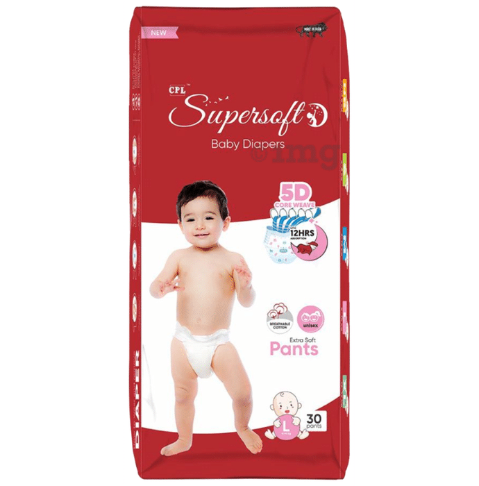 CPL Supersoft Baby Diaper Large Extra Soft