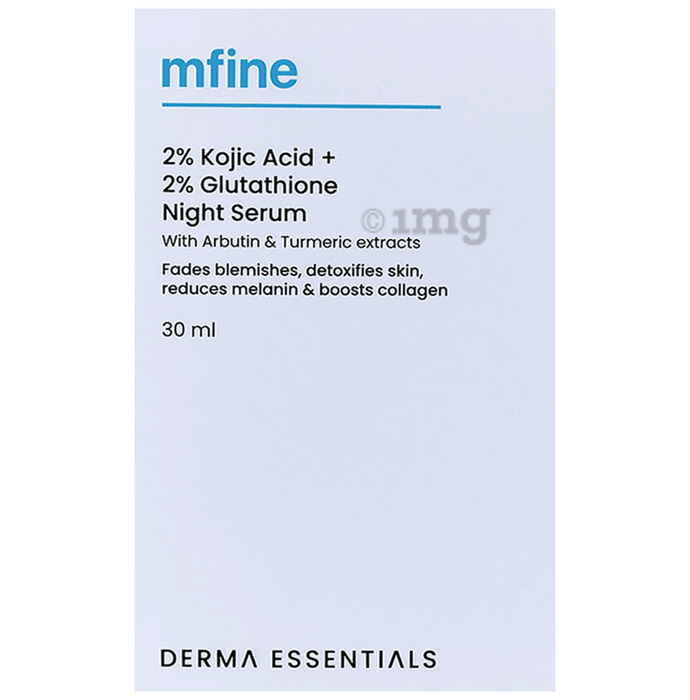 Mfine 2% Kojic Acid + 2% Glutathione Night Serum