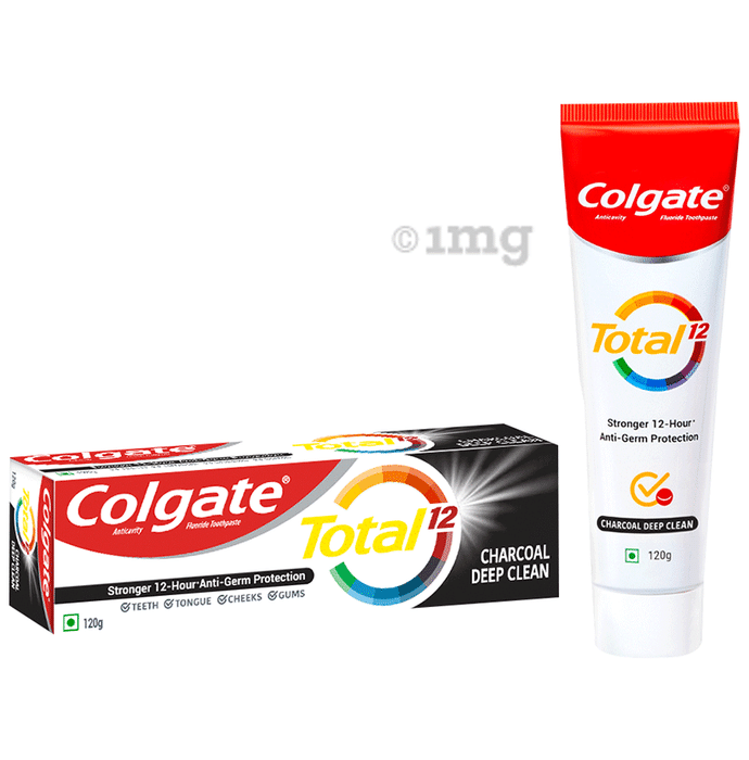 Colgate Total Charcoal Deep Clean Antibacterial Toothpaste