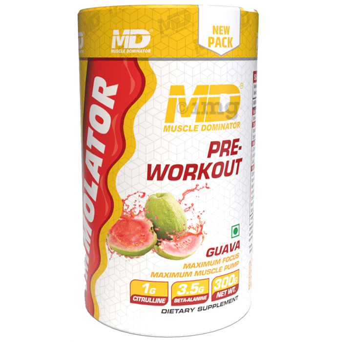 Muscle Dominator Pre-Workout Powder Guava