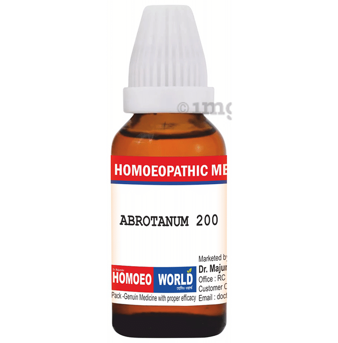 Dr. Majumder Homeo World Abrotanum Dilution (30ml Each) 200