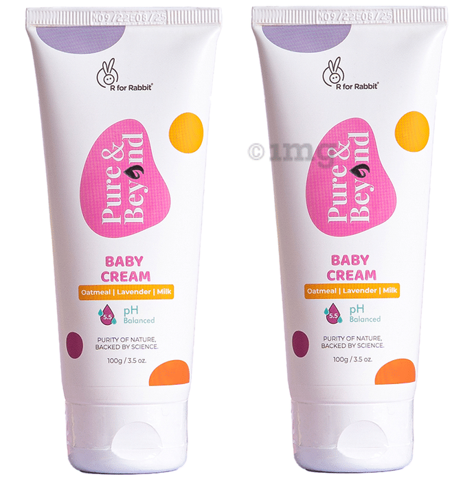 R for Rabbit Pure & Beyond Baby Cream (100gm Each)