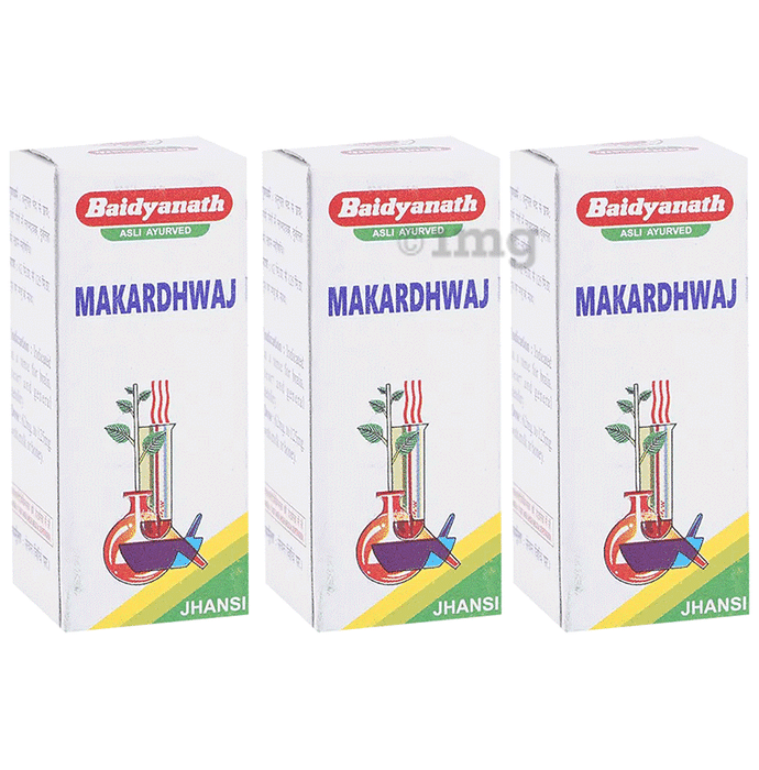 Baidyanath (Jhansi) Makardhwaj Powder (2.5 gm Each)