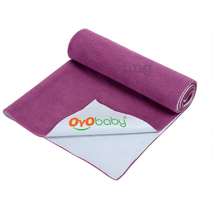 Oyo Baby Waterproof Rubber Dry Sheet XL Rani Pink