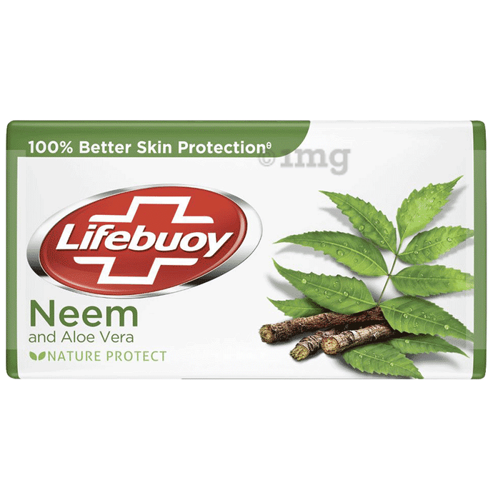 Lifebuoy Neem & Aloe Vera Soap (100gm Each)