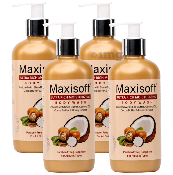 Maxisoft Ultra Rich Moisturizing Body Wash (300ml Each)