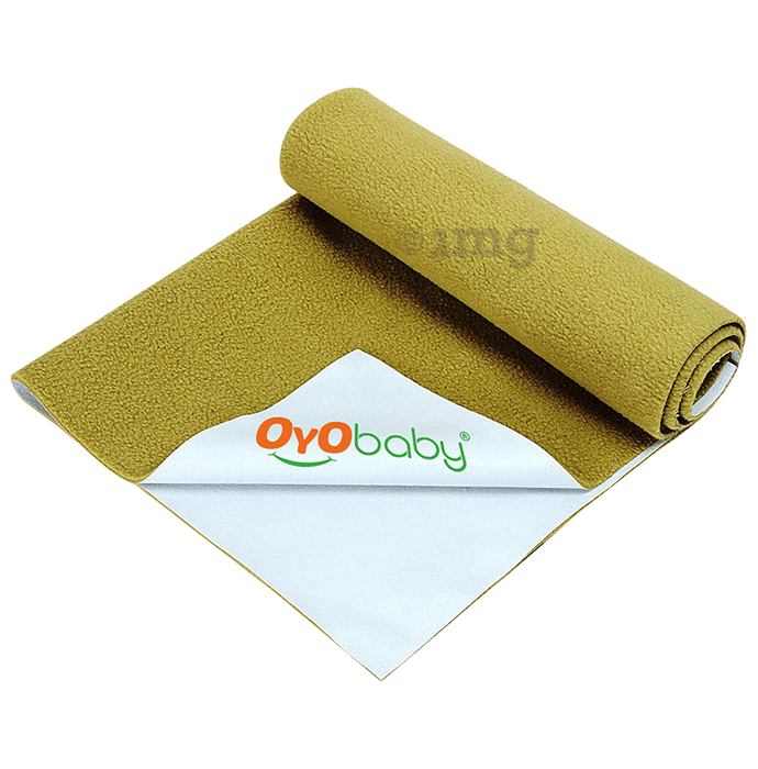 Oyo Baby Waterproof Rubber Dry Sheet Small Gold