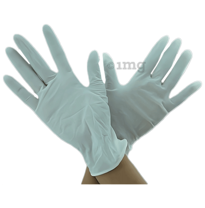 Bos Medicare Surgical Medical Grade 4G All-Purpose Latex Examination Hand Glove Powdered Large