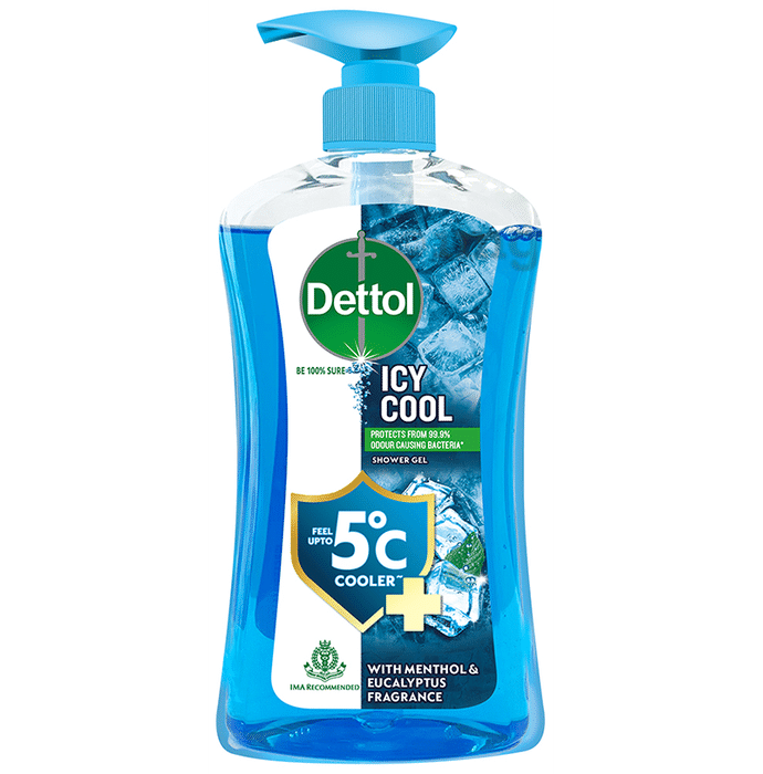 Dettol Bodywash & Shower Gel | pH Balanced & Soap Free Icy Cool