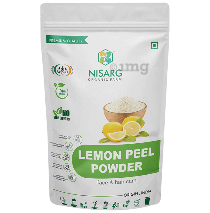 Nisarg Organic Farm Lemon Peel Powder