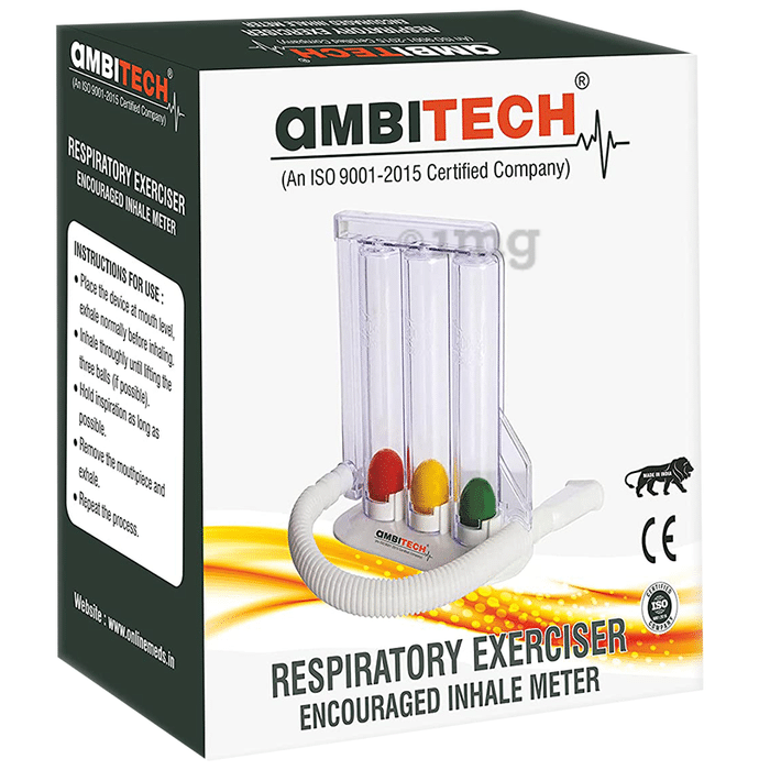 Ambitech Respiratory Exerciser White