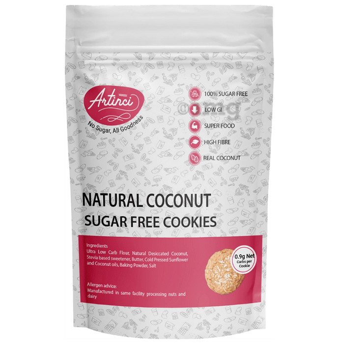 Artinci Natural Coconut Sugar Free Cookie