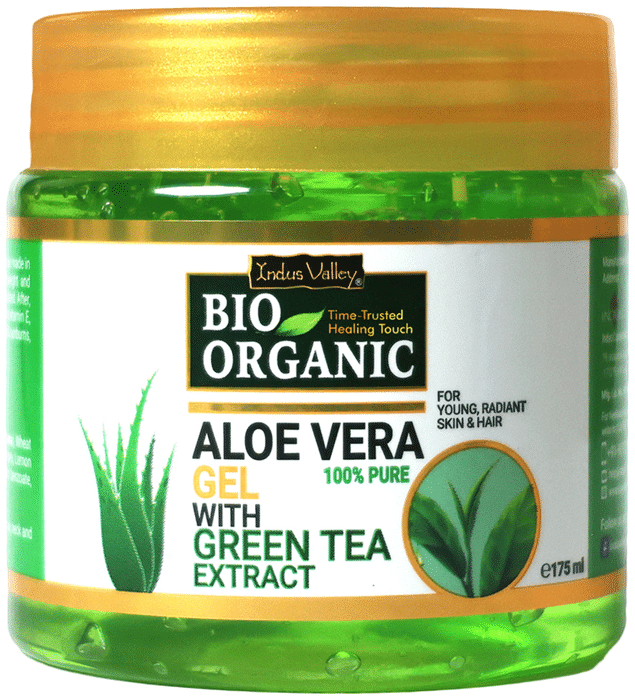 Indus Valley Bio Organic Aloe Vera Gel 100% Pure
