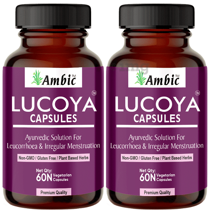 Ambic Lucoya Vegetarian Capsule (60 Each)