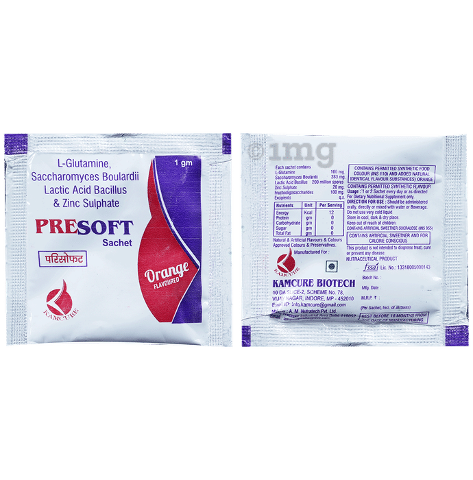 Presoft Sachet Orange