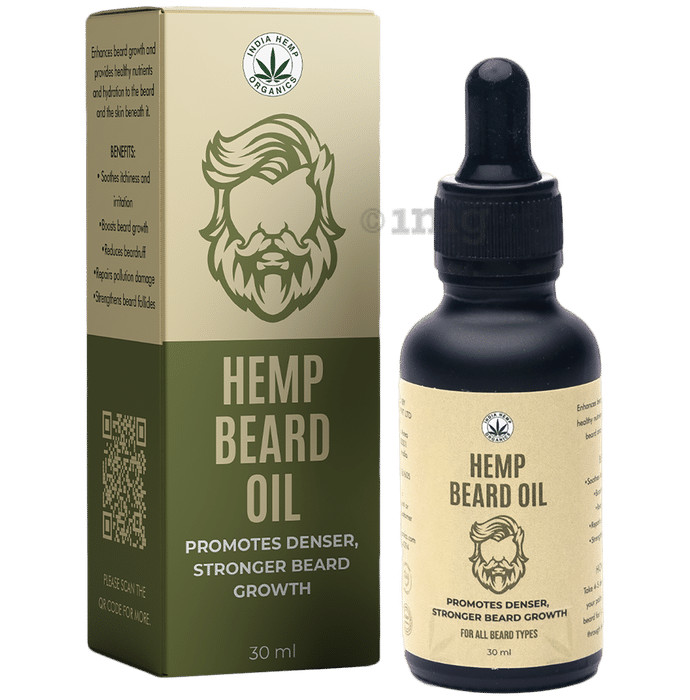India Hemp Organics Hemp Beard Oil