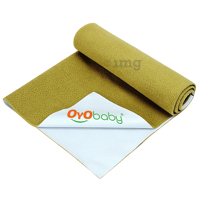 Oyo Baby Waterproof Rubber Dry Sheet XL Gold