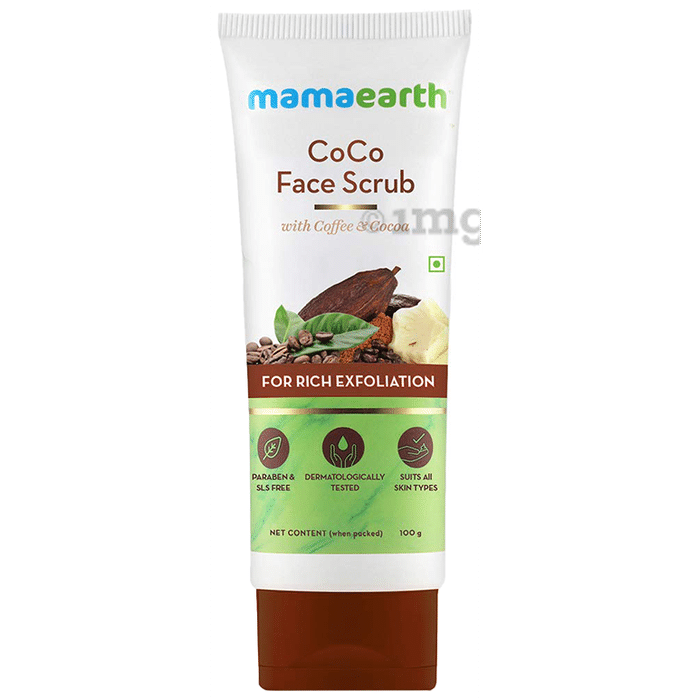 Mamaearth Coco Face Scrub | Paraben & SLS-Free | For All Skin Types