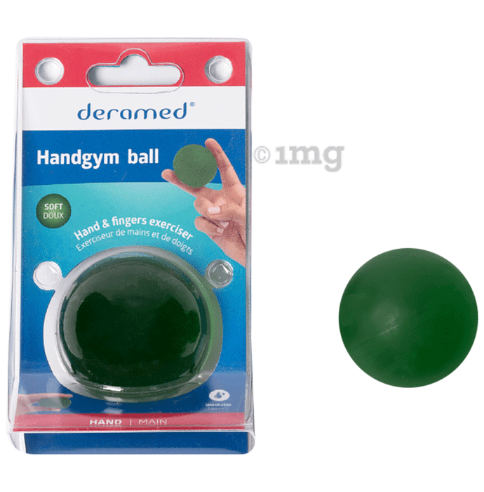 Deramed Handgym Ball Soft Green