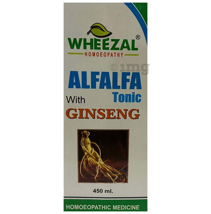 Wheezal Alfalfa with Ginseng Tonic