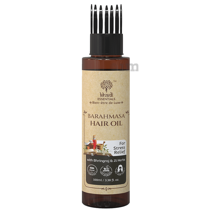 Khadi Essentials Barahmasa Hair Oil