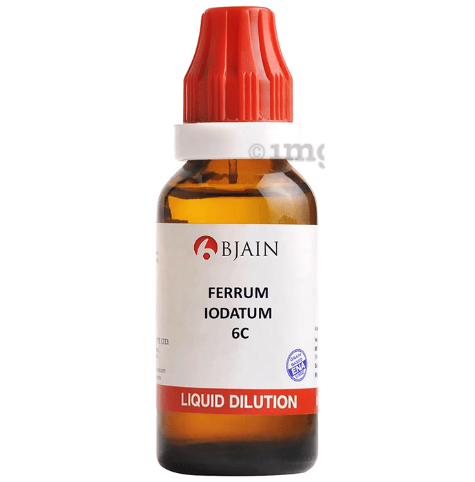 Bjain Ferrum Iodatum Dilution 6 CH