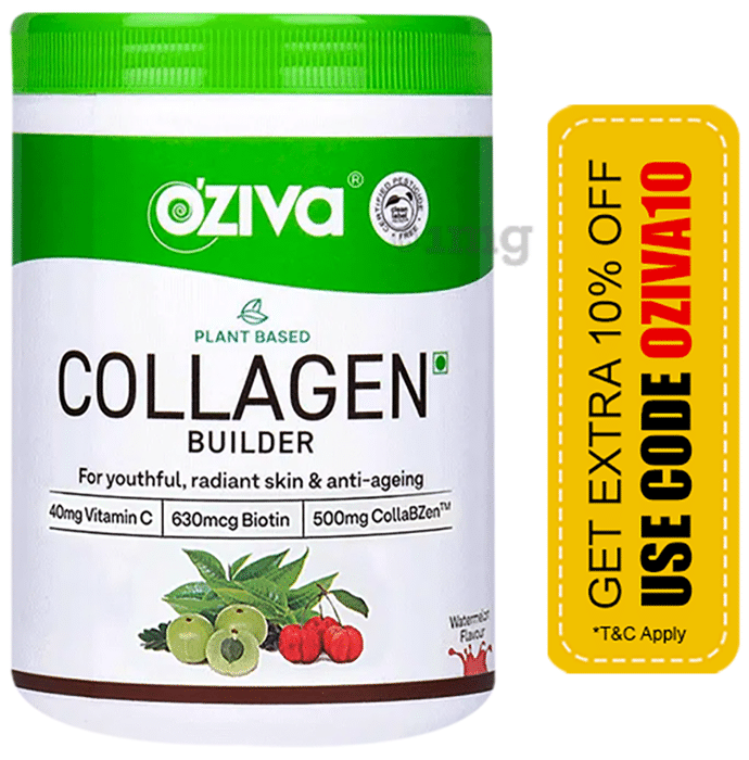 Oziva Plant Based Collagen Builder Watermelon